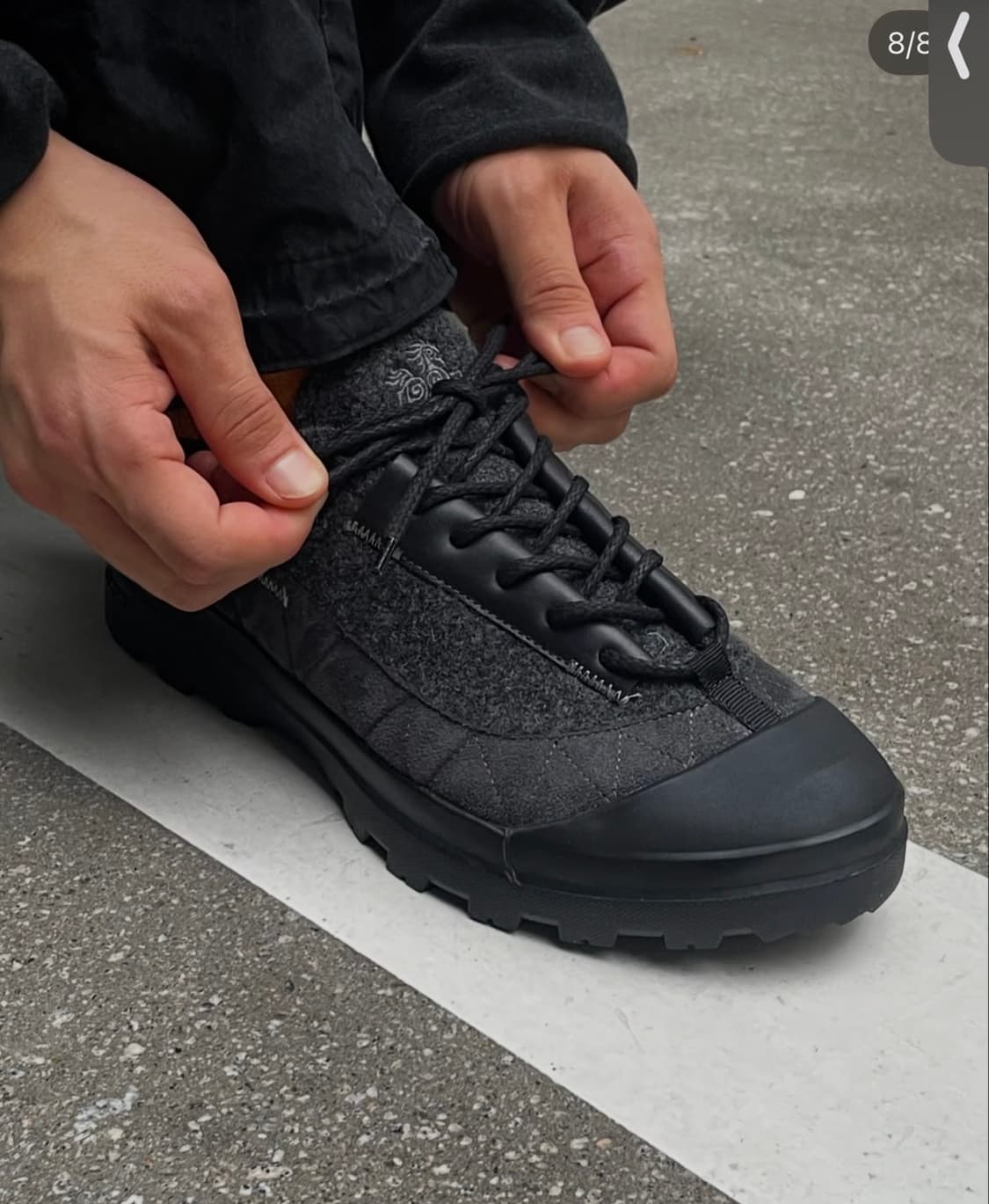 Ranra 25fw 란라 칼트 슈즈 블랙 41 상품이미지3