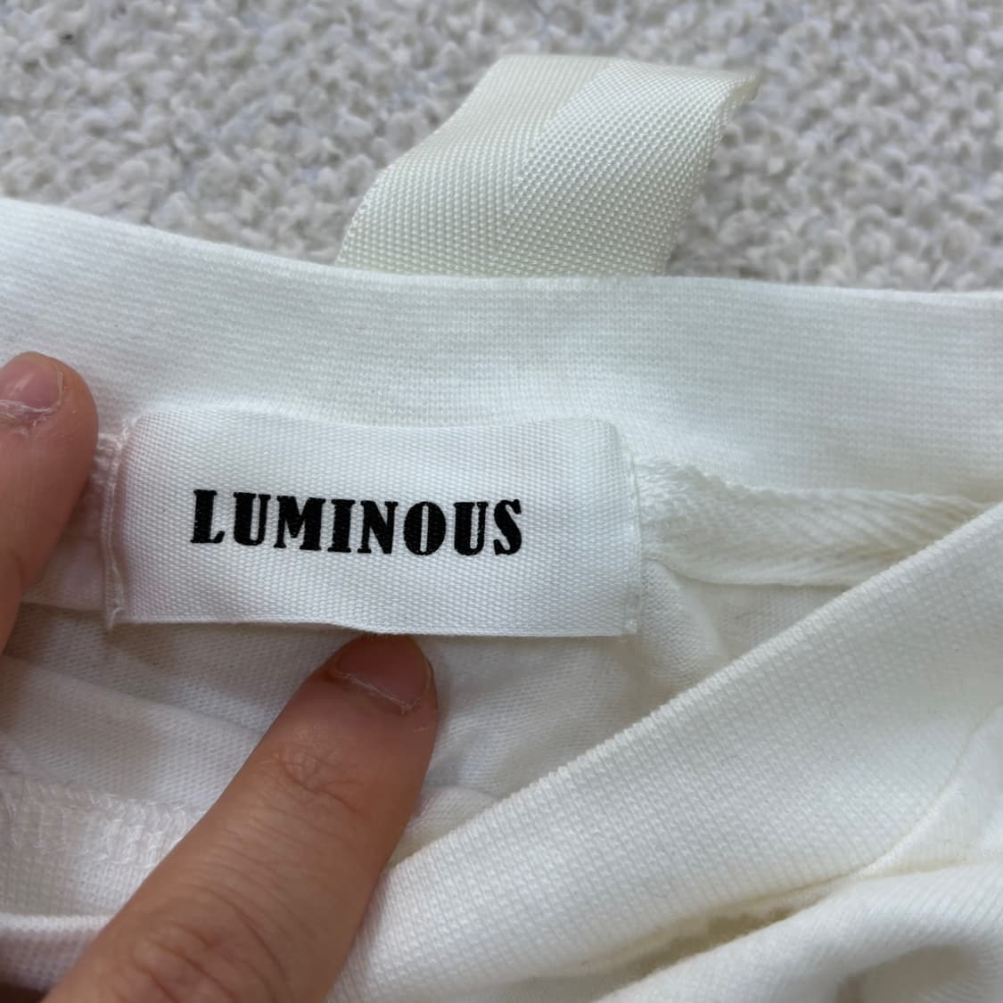 실측확인 루미너스 러닝 반팔 티셔츠 0416E 상품이미지3