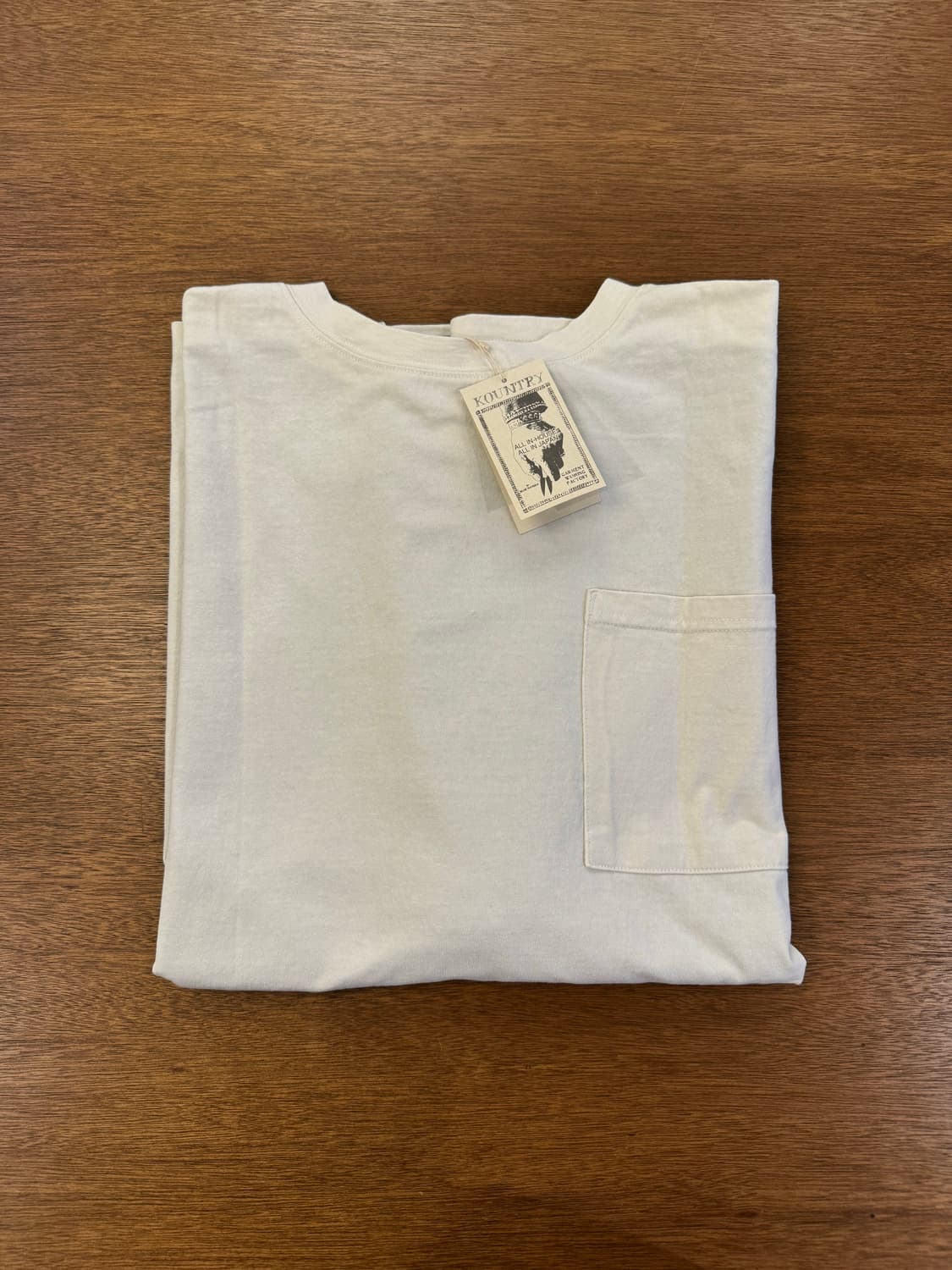 [3] 캐피탈 본 티셔츠 키나리/삭스 상품이미지4