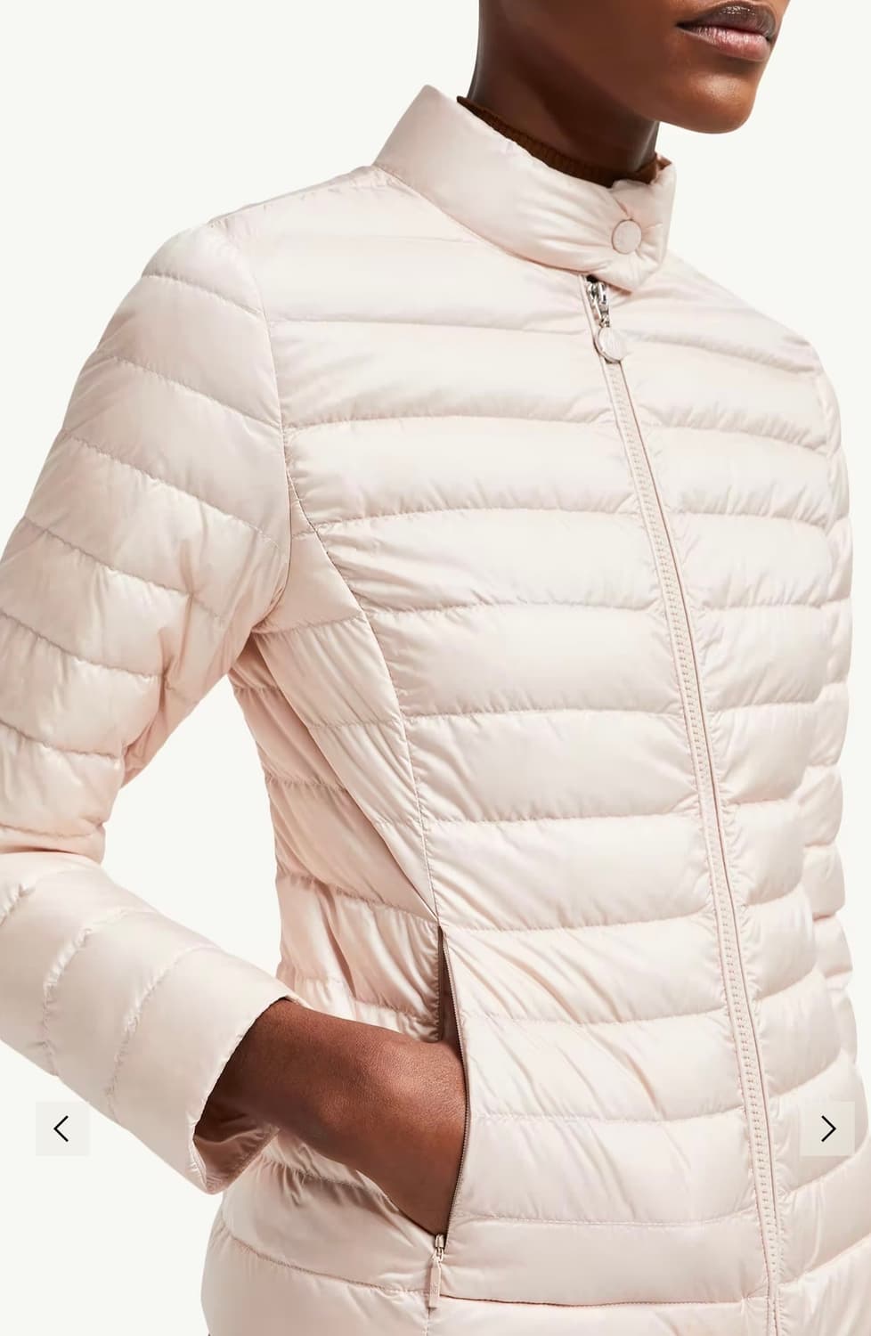 (52) Herno 에르노 리조트라인 집업 패딩 자켓 라이트베이지 상품이미지6