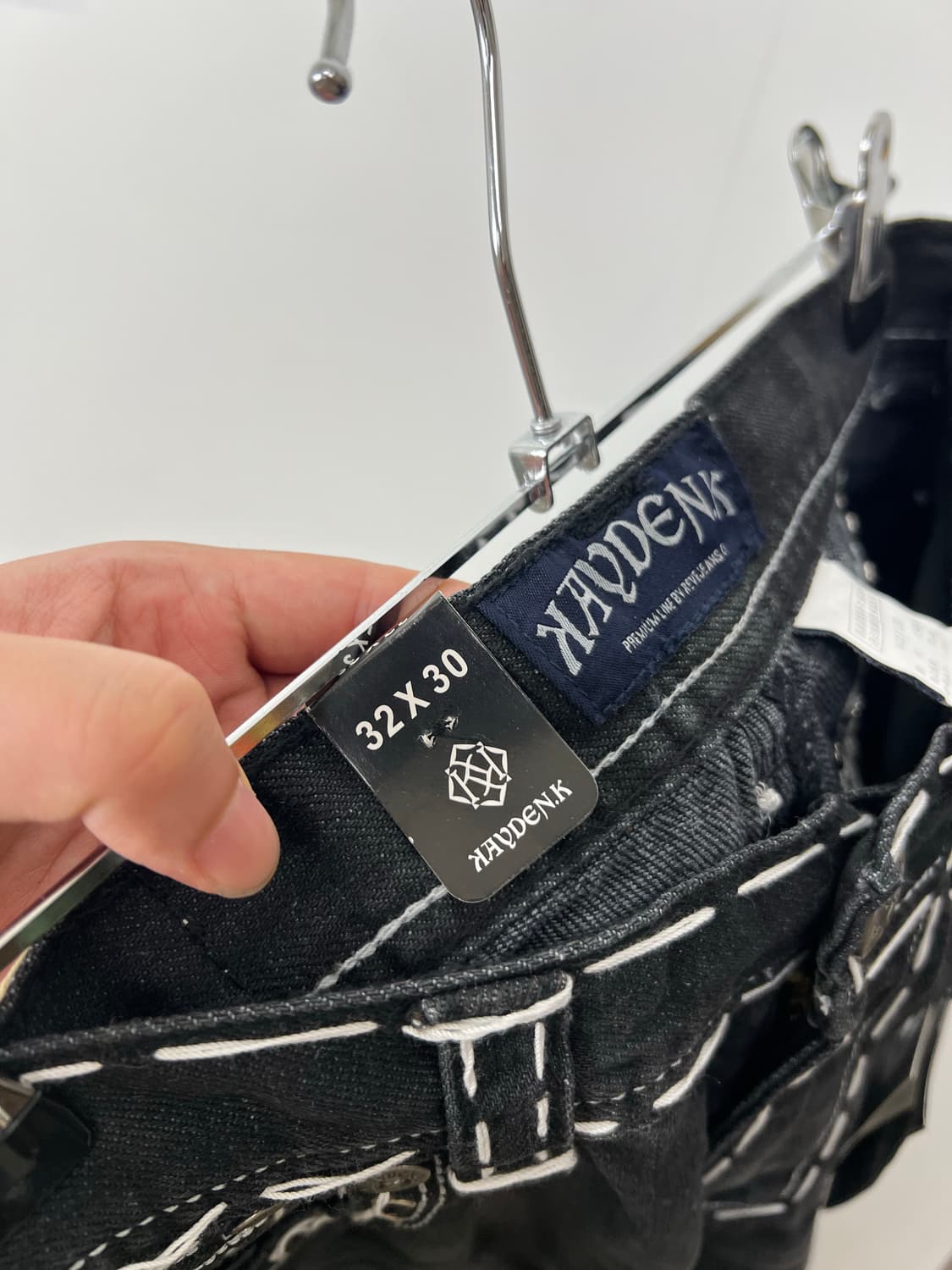 REVE JEANS Y2K 워싱 데님 팬츠 상품이미지9