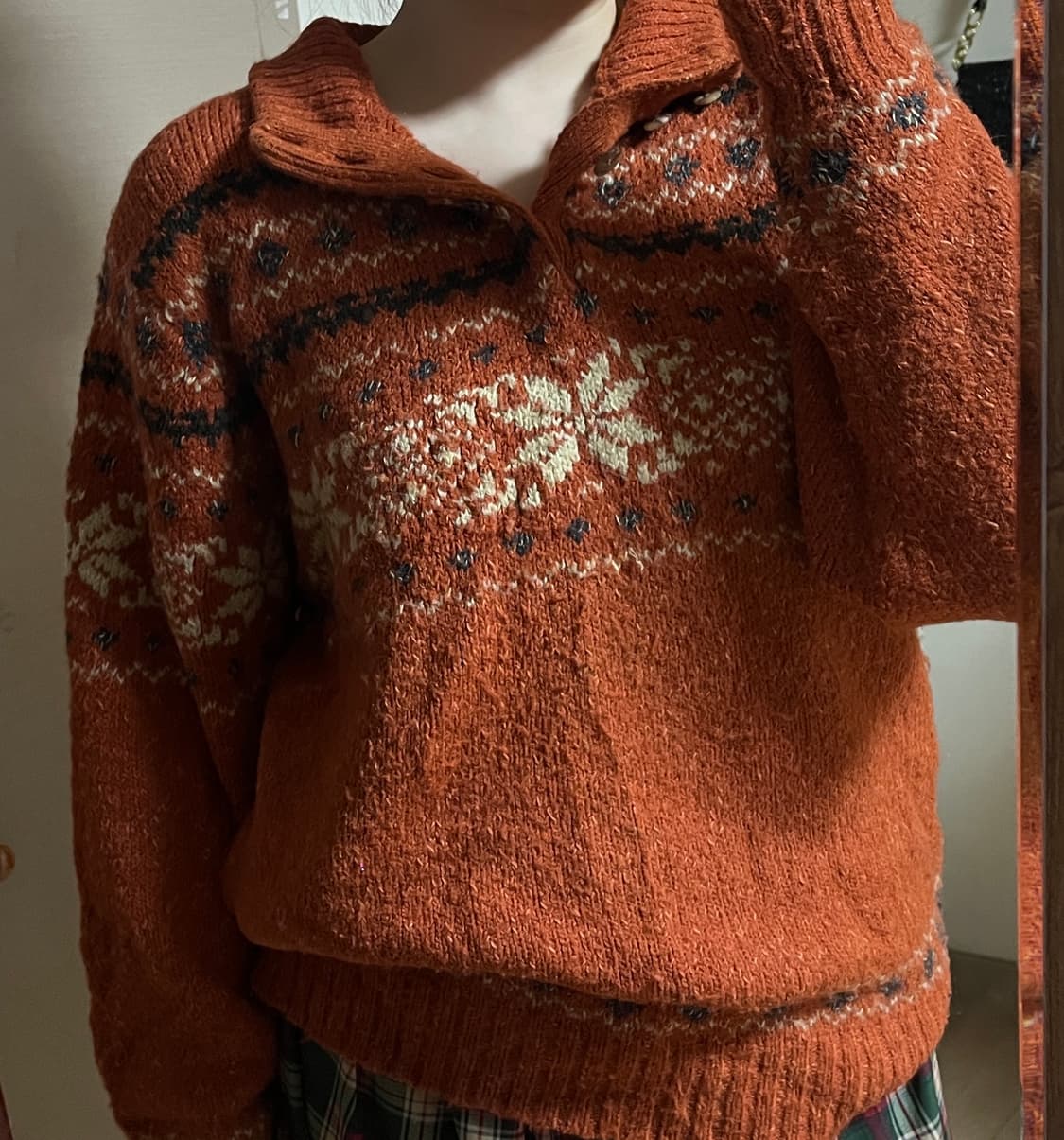 빈티지 노르딕 니트 상품이미지2