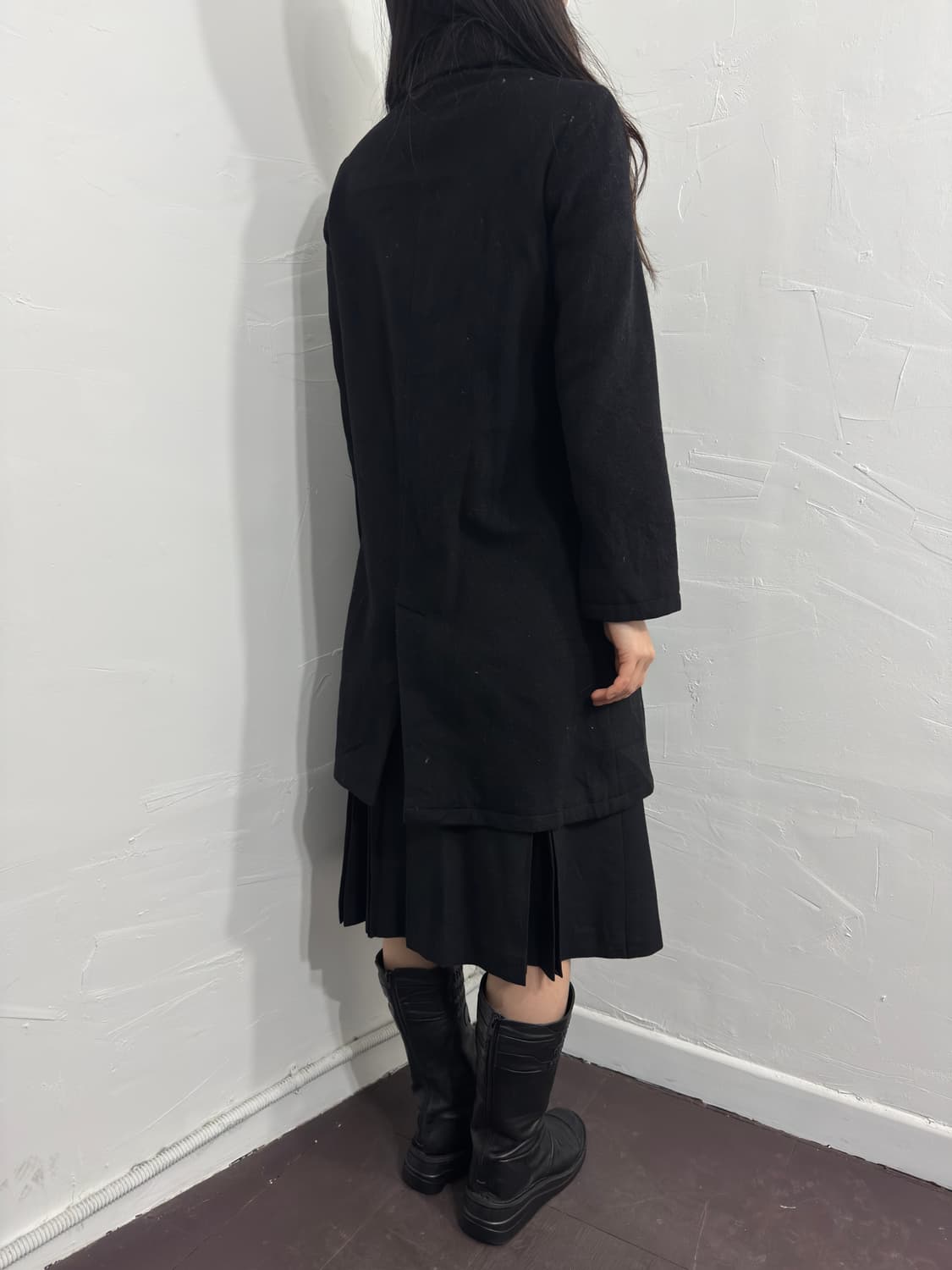 rosso button wool coat 상품이미지4