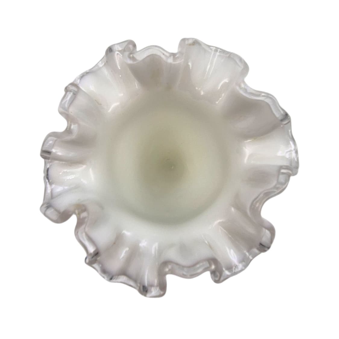 70s 밀크 오팔린 프릴 글라스 홀더 상품이미지3