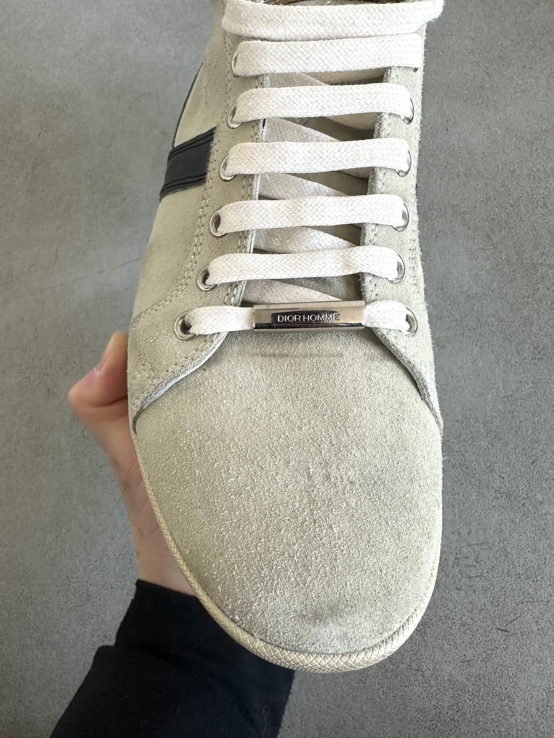 디올 옴므 07AW 에디슬리먼 스웨이드 하이탑 상품이미지6