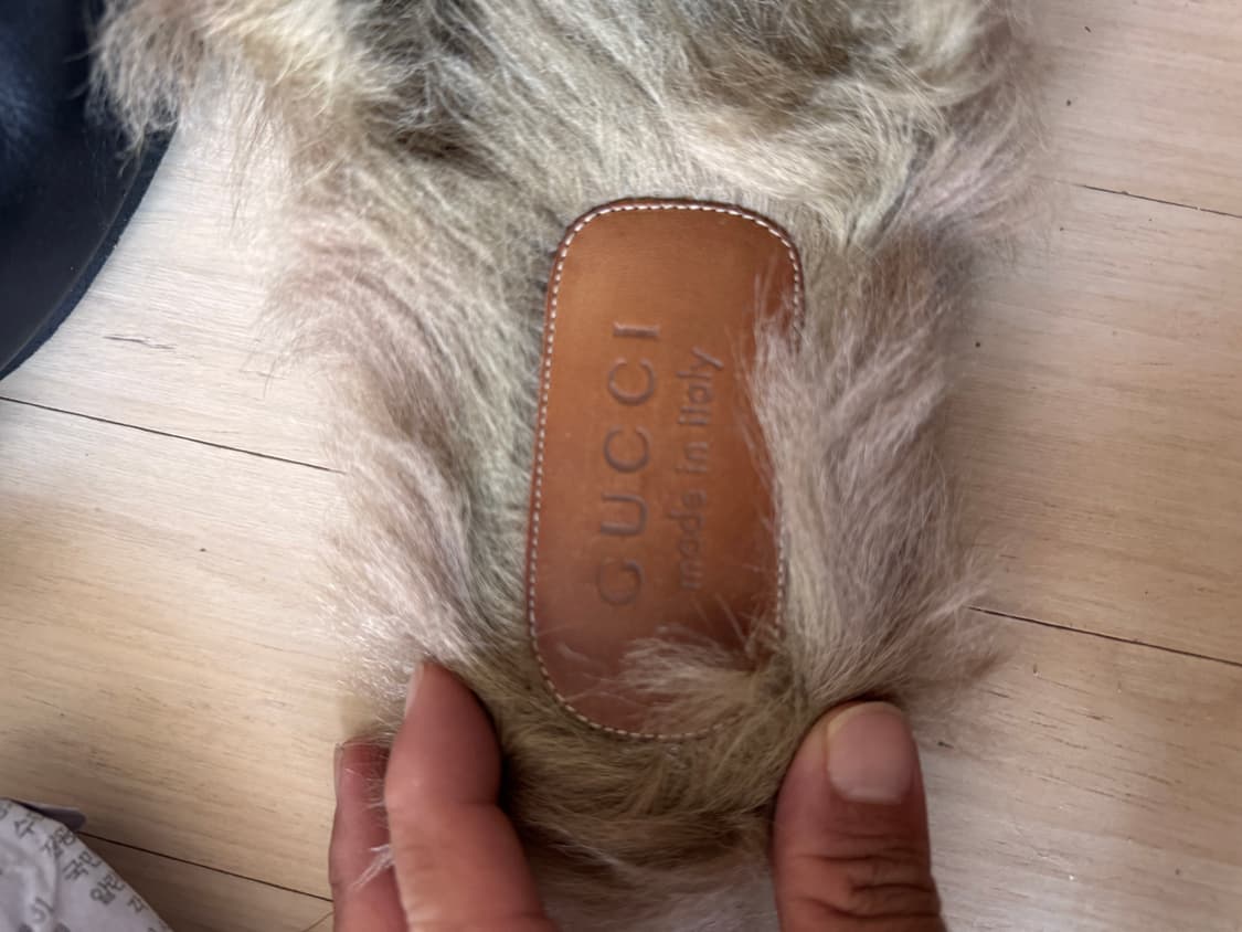 구찌 GUCCI 남성 홀스빗 슬라이드 뮬 270 사이즈 상품이미지6