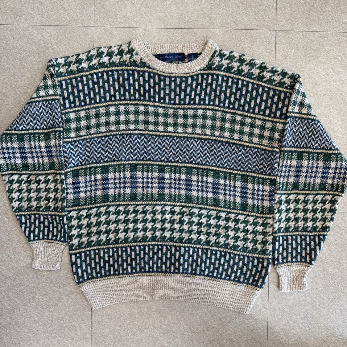 빈티지 코튼 니트 상품이미지1