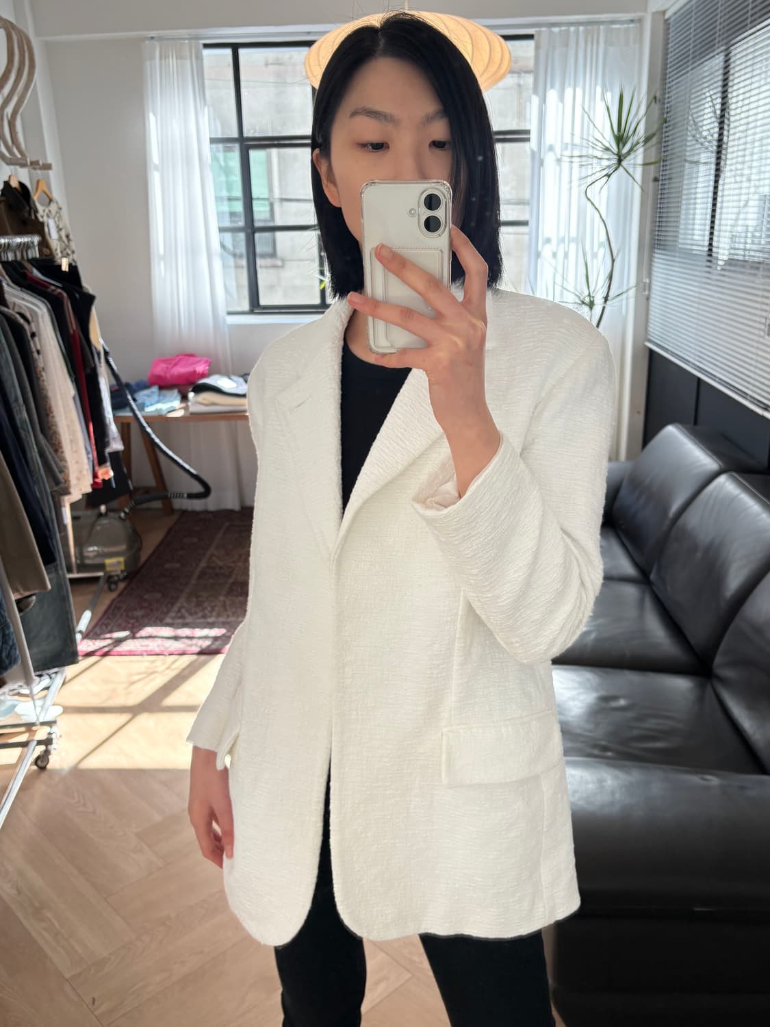 레이 코튼 자켓  raey 상품이미지7