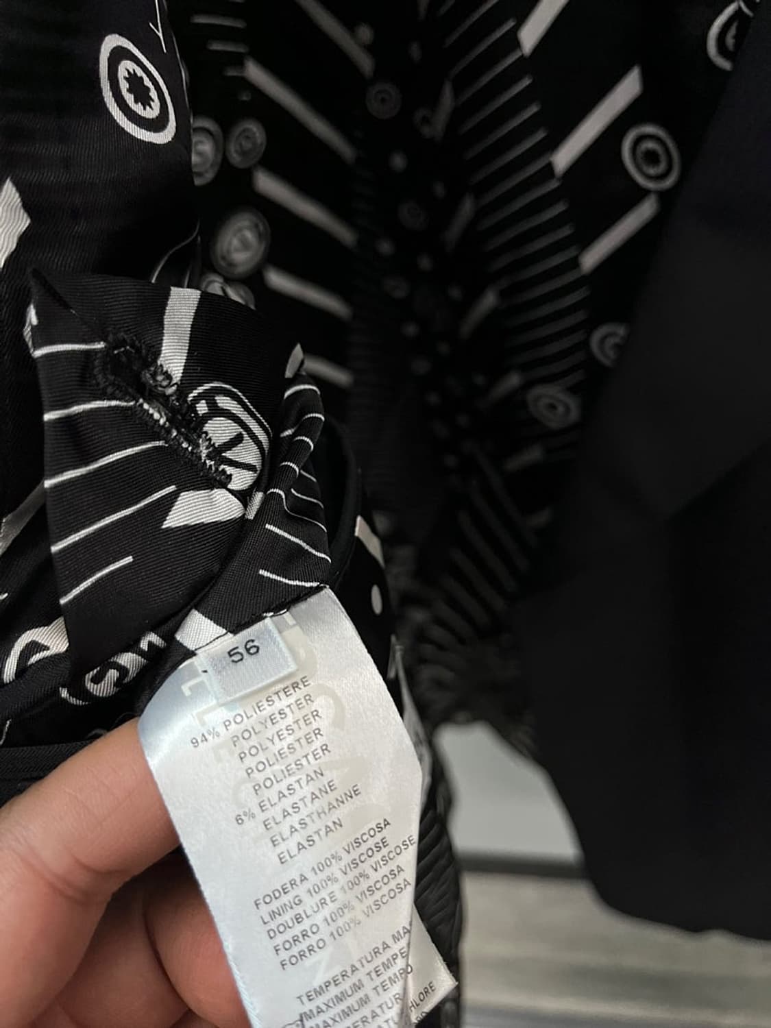 115) 베르사체 컬렉션 스트라이프 자켓  상품이미지9