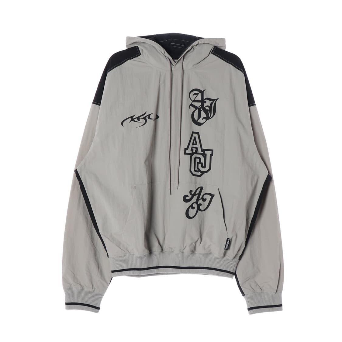 Total Logo Nylon Hoodie [LIGHT GREY] 상품이미지1