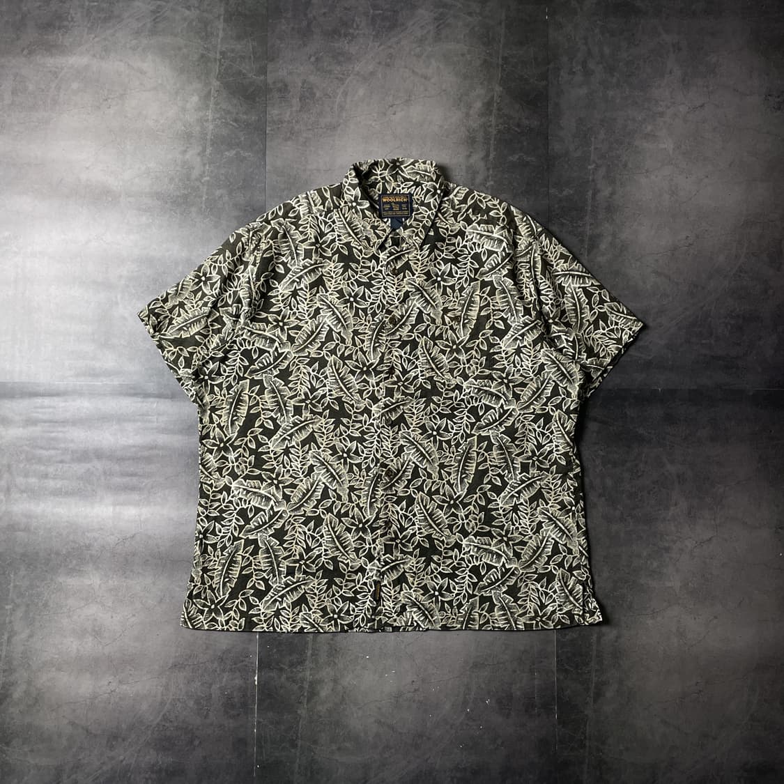 WOOLRICH 울리치 빈티지 트로피컬 반팔 셔츠 A00792 상품이미지1