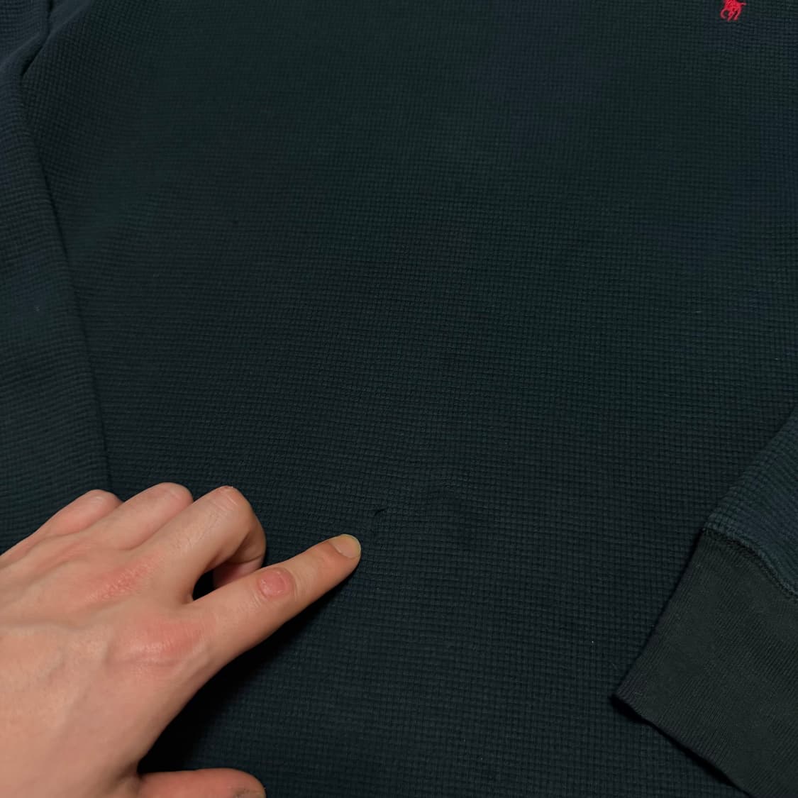 폴로 랄프로렌 와플 롱슬리브 상품이미지2