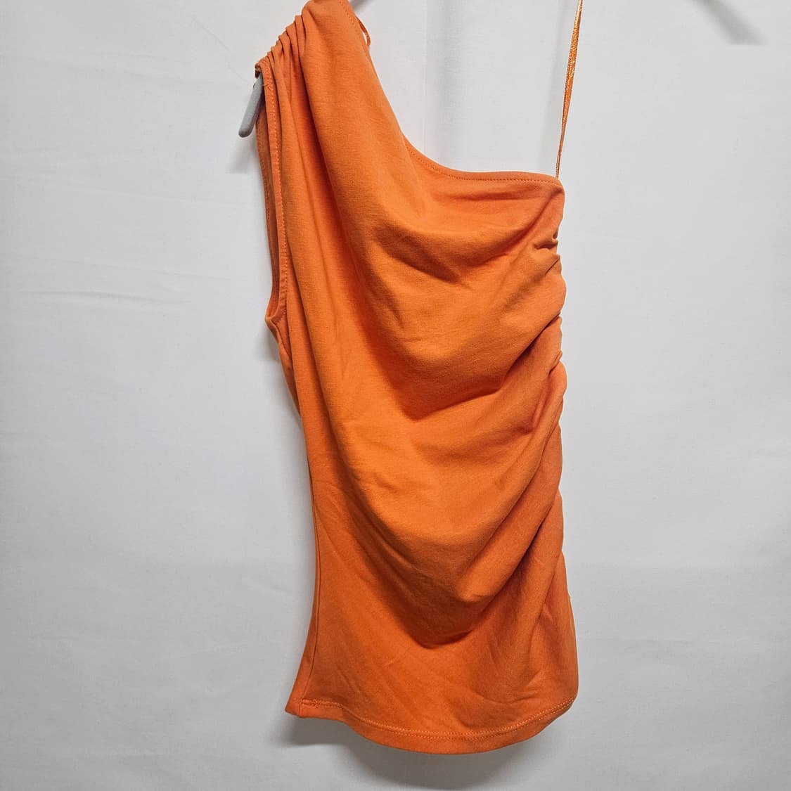 자라 셔링 슬리브리스 티셔츠 S 상품이미지5