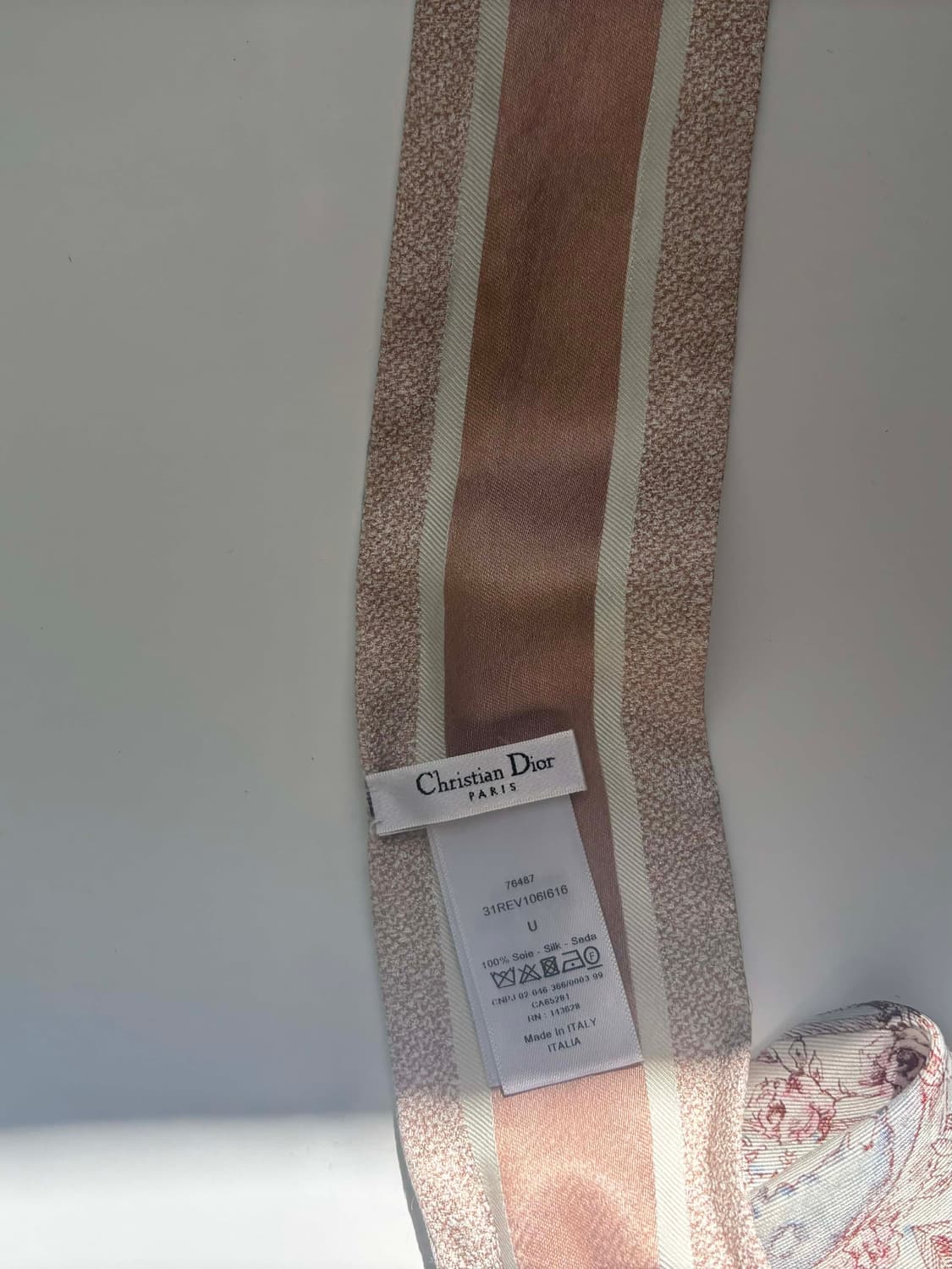 크리스찬 디올 미차 toile de jouy 실크 스카프 상품이미지9