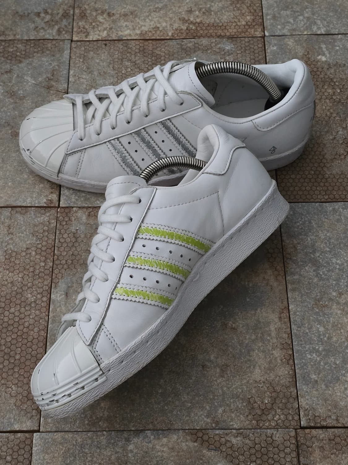 (240)아디다스 슈퍼스타 80s 메탈토 커스텀 상품이미지6