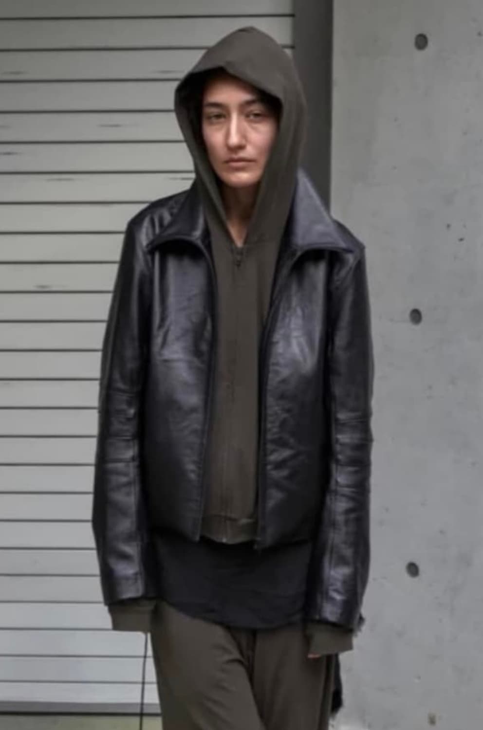 머듈 가죽 자켓 3사이즈 상품이미지1