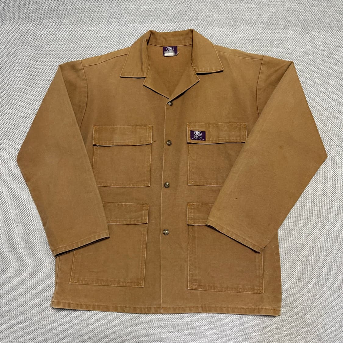 USA 빈티지 GUNG HO 워크자켓 퍼티그 팬츠 셋업 상품이미지2