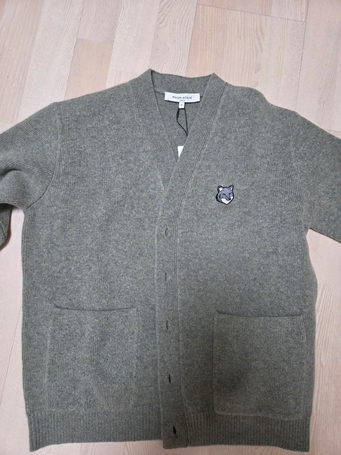 메종키츠네 울가디건 상품이미지1