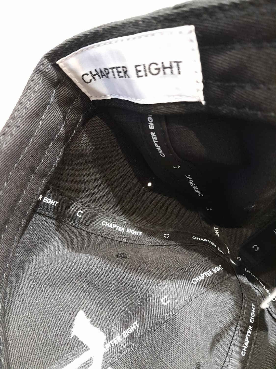 (새상품) 챕터 에잇 볼캡 블랙 상품이미지4