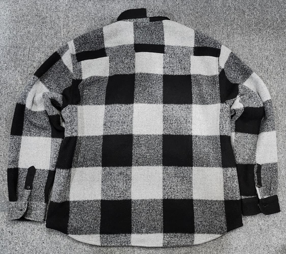 반스 덴비 퍼지 루즈핏 플란넬 셔츠 자켓 XL 상품이미지2