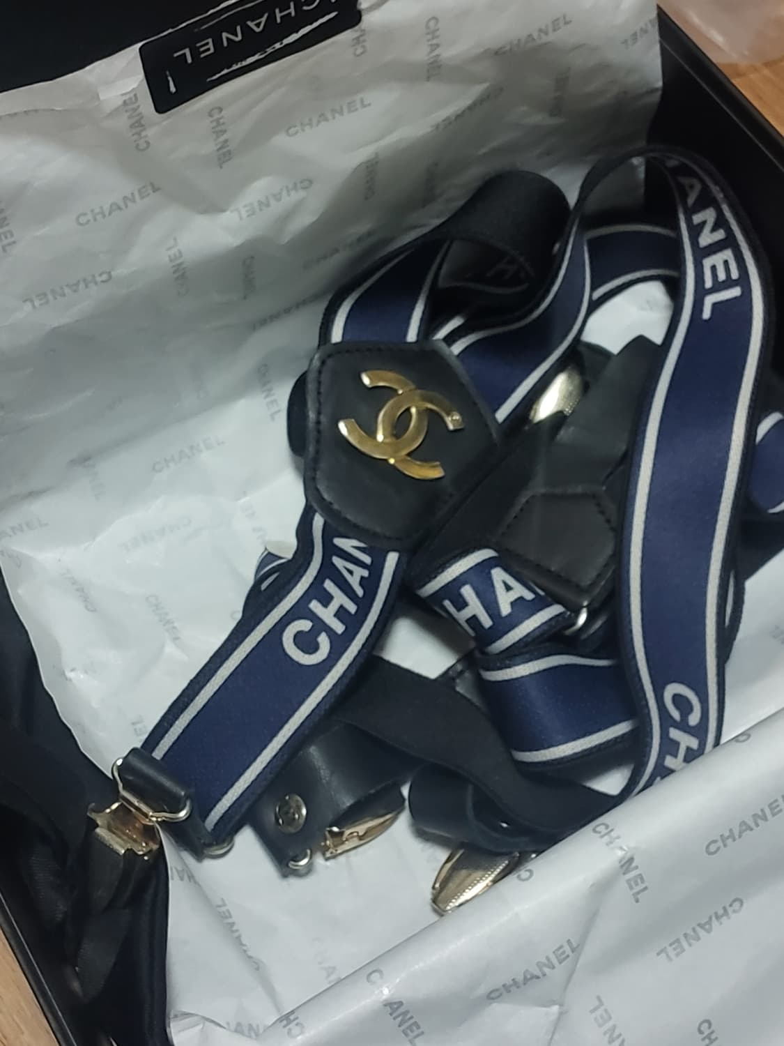 샤넬 서스펜더 멜빵  상품이미지1