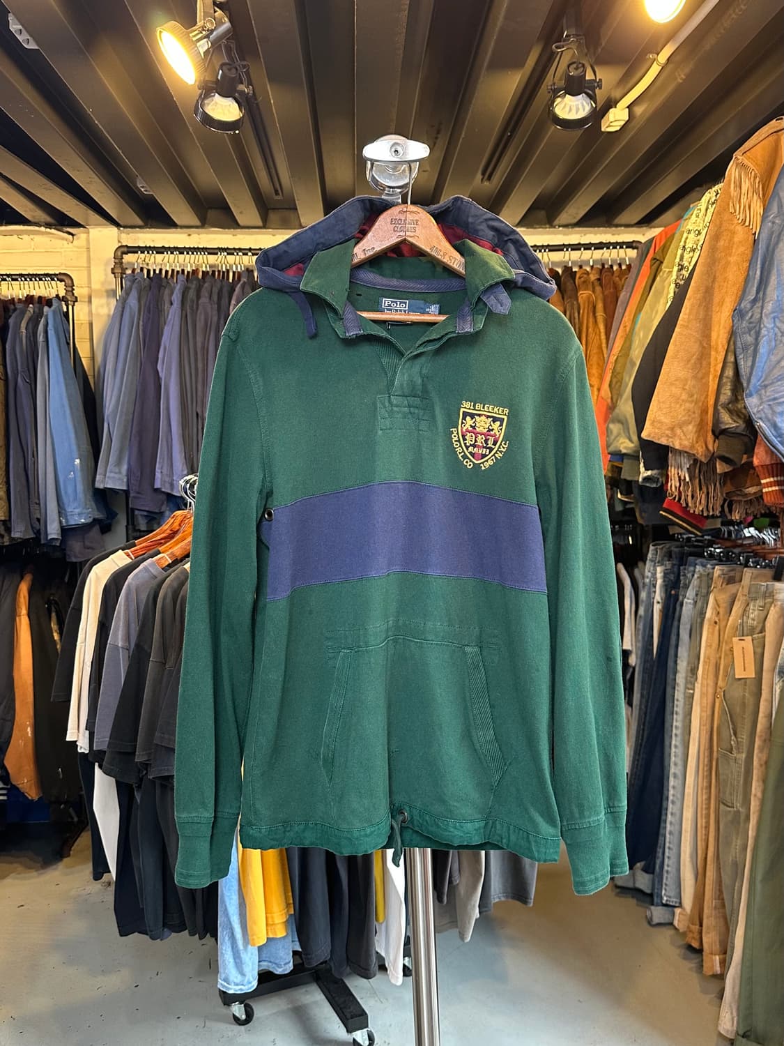 폴로 랄프로렌 자수 럭비셔츠 럭비티셔츠 상품이미지1