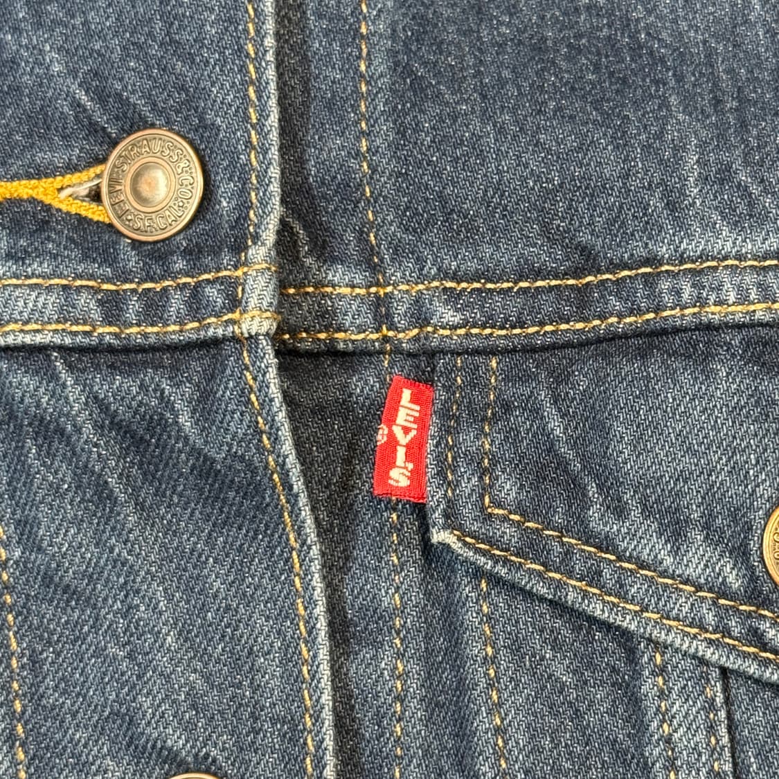 S) 리바이스 프리미엄 Big E 3세대 청 데님 자켓 상품이미지4