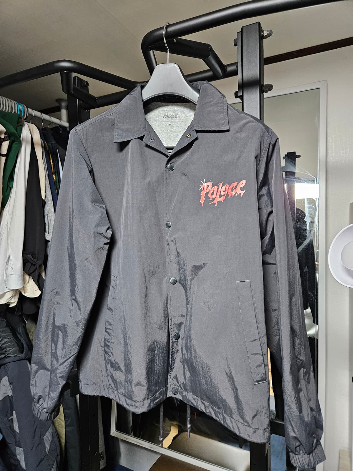 팔라스 스크래치 코치자켓 블랙 M 상품이미지2