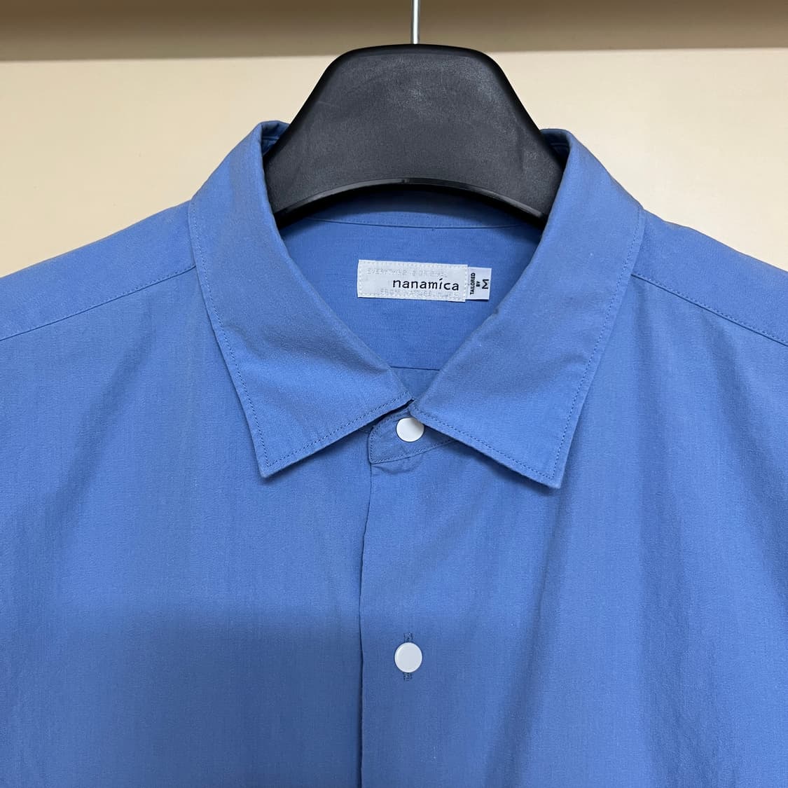 [M] 나나미카 윈드셔츠 삭스 블루 nanamica 상품이미지2