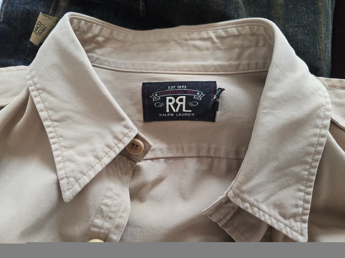 ​[RRL] 더블알엘 치노 오피서 워크 셔츠 (M) 상품이미지2