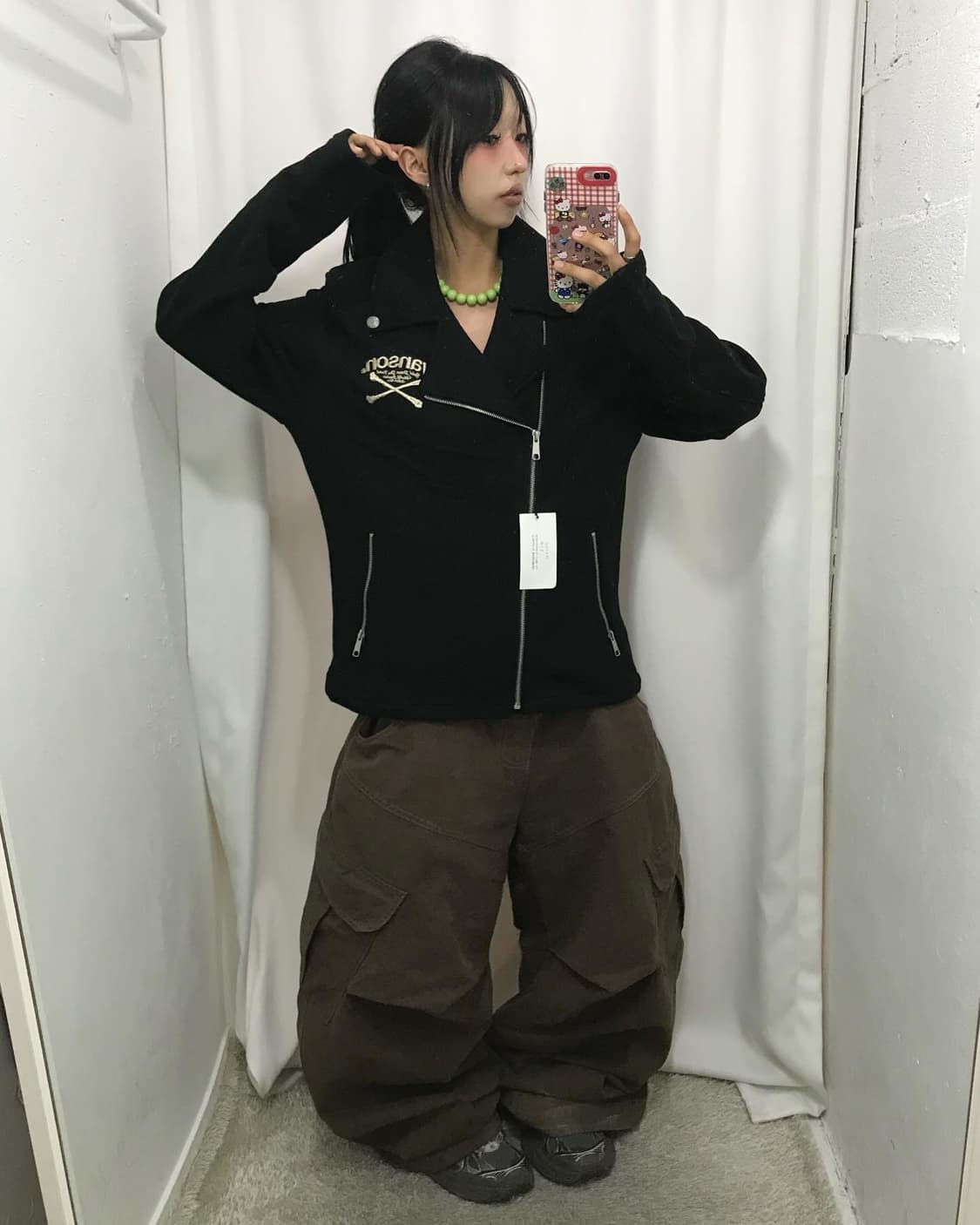 Vanson Skull Embroidery JK 상품이미지3