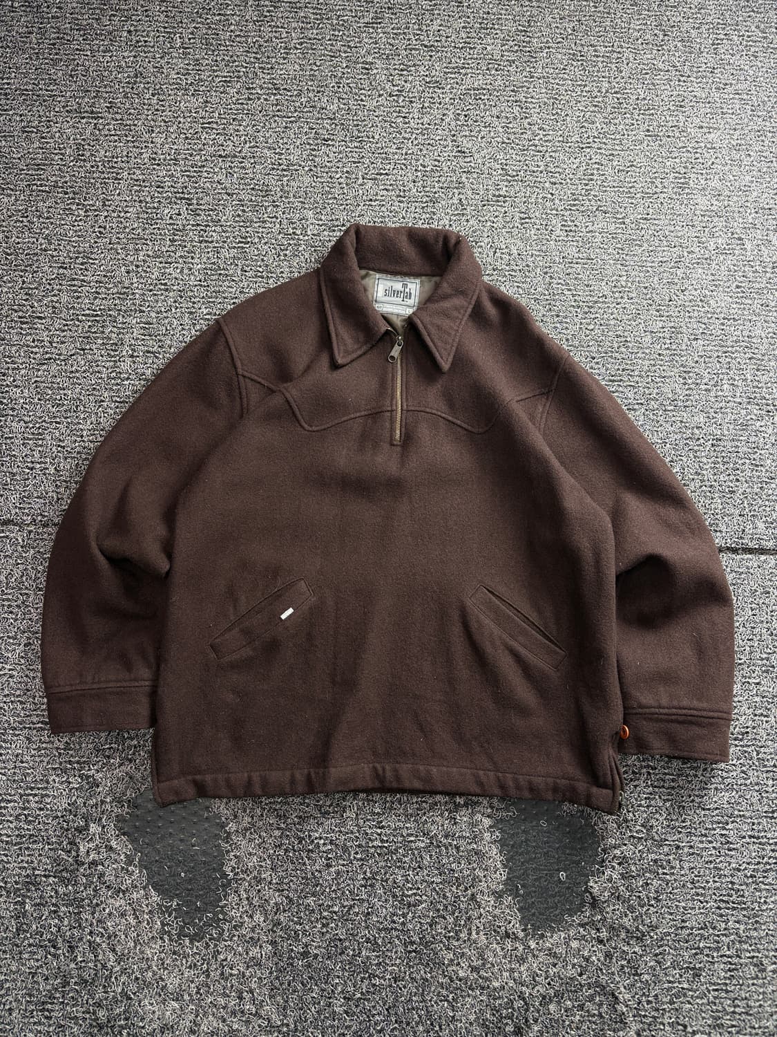 리바이스 실버탭 아카이브 울 풀오버 하프집업 3589 상품이미지2