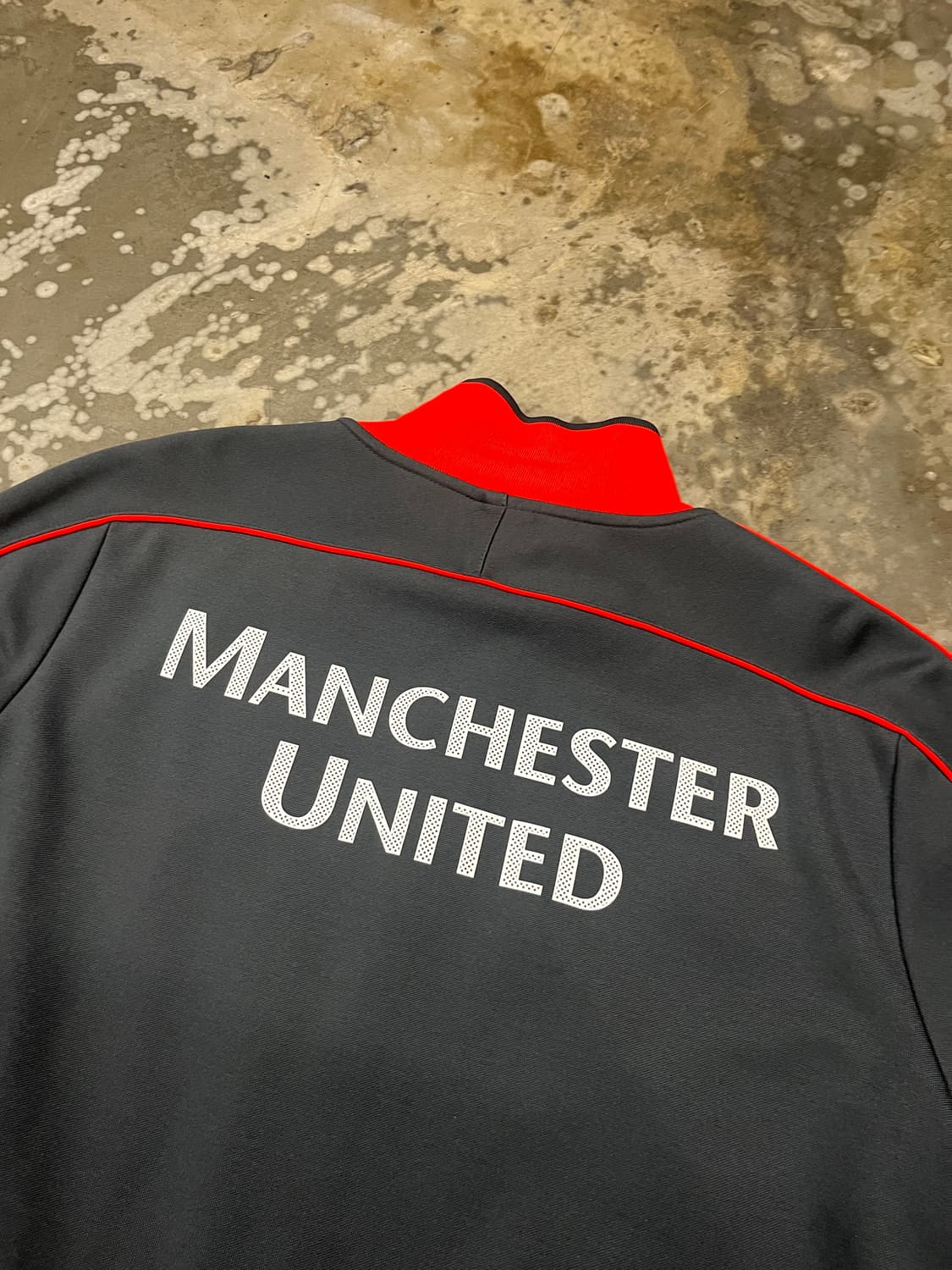 나이키 맨유 져지 그레이/레드 L 105 상품이미지2