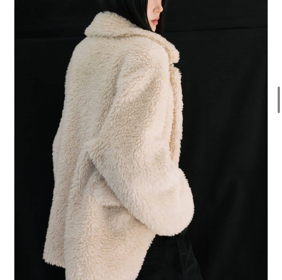 모노하 테디 퍼 자켓 상품이미지2