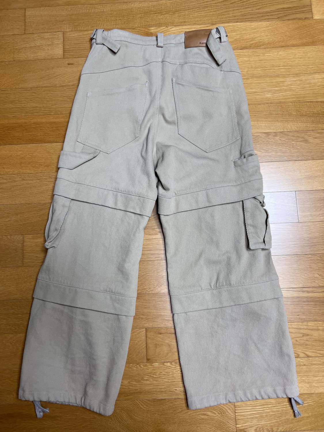 카미엔 베이지 팬츠 판매합니다 상품이미지4