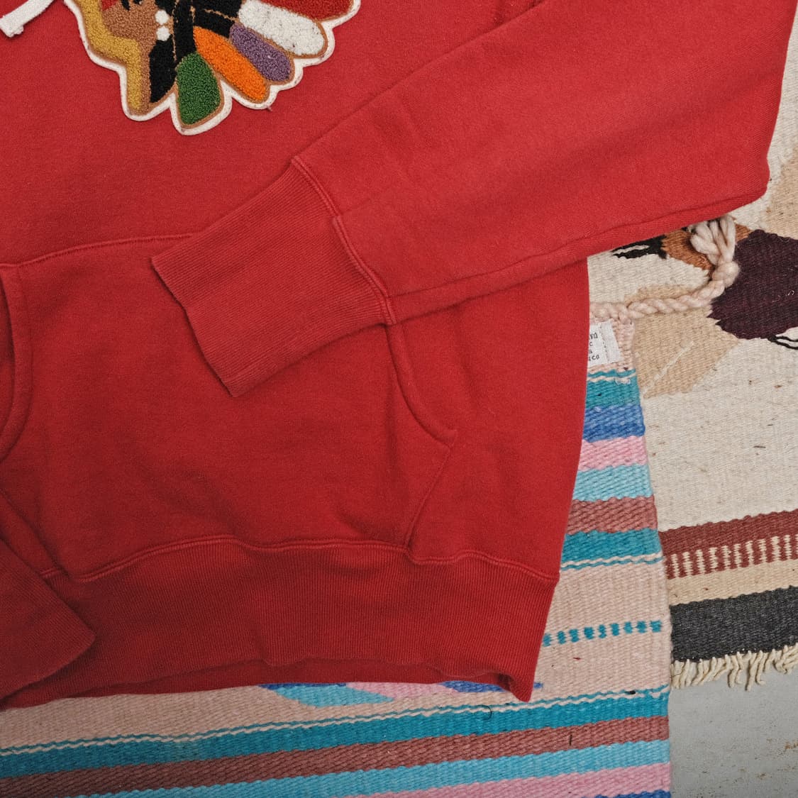 리얼맥코이 인디언 패치 헤비 스웻 후디 36사이즈 (추천 44-55) 상품이미지7