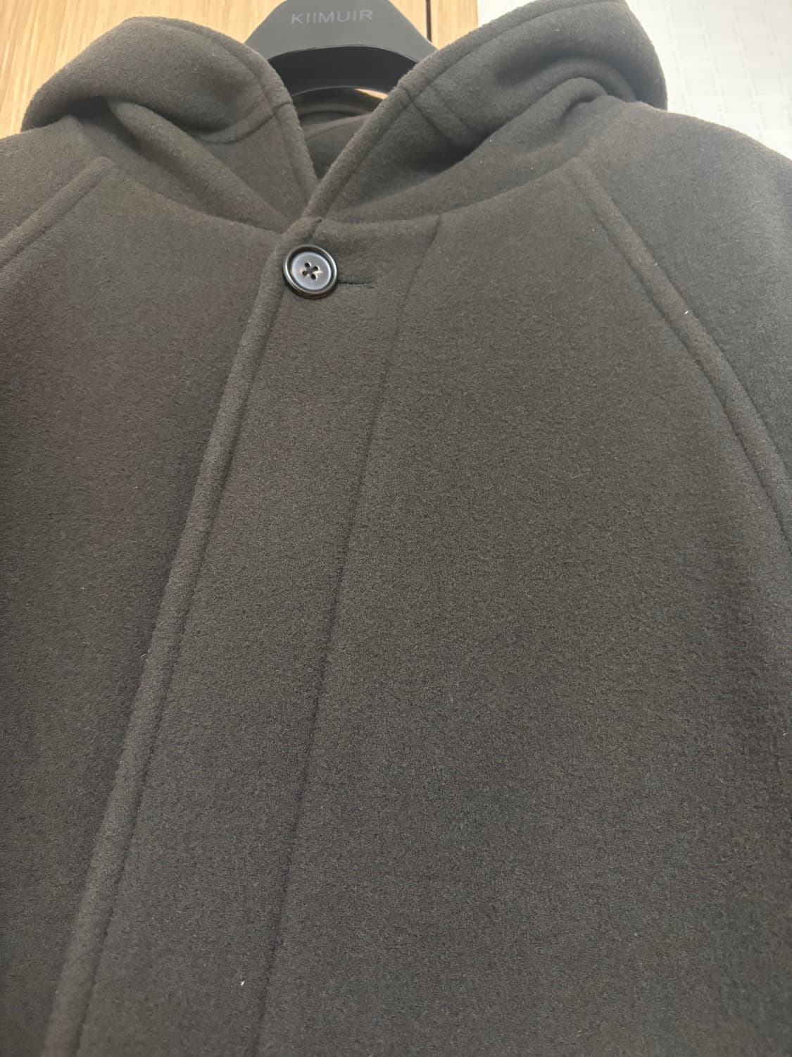 노드아카이브 캐시미어 후드 코트 1사이즈 브라운  상품이미지4