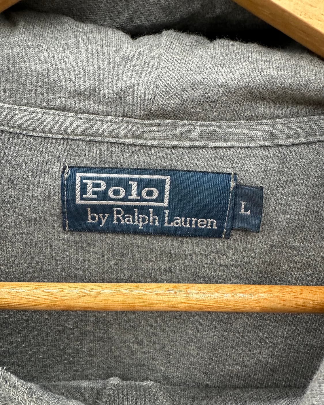 (L)90'S 폴로 니트면 후드-M1700 상품이미지4