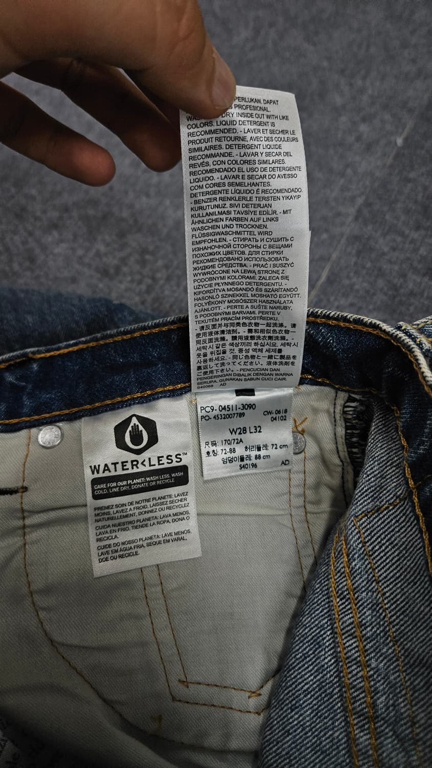 리바이스 511 W28 L32 슬림핏(급처) 상품이미지8