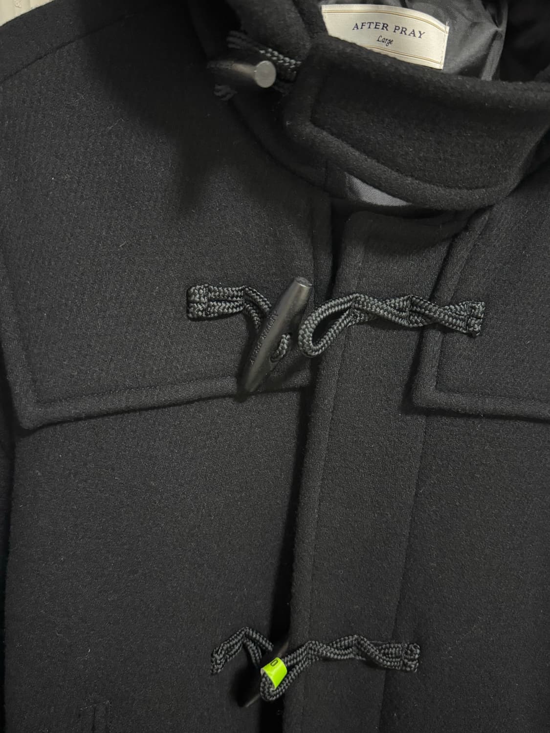 애프터프레이 더플 블루종/하프 코트(L) 상품이미지5