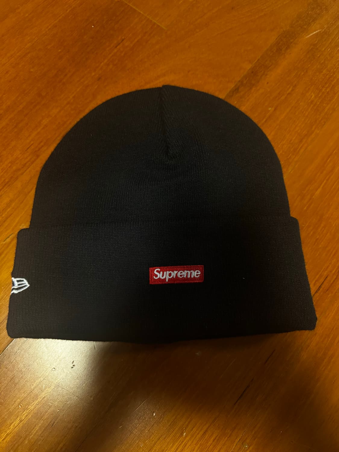 슈프림 뉴에라 트라이벌 s로고 비니 네이비 25FW 상품이미지3