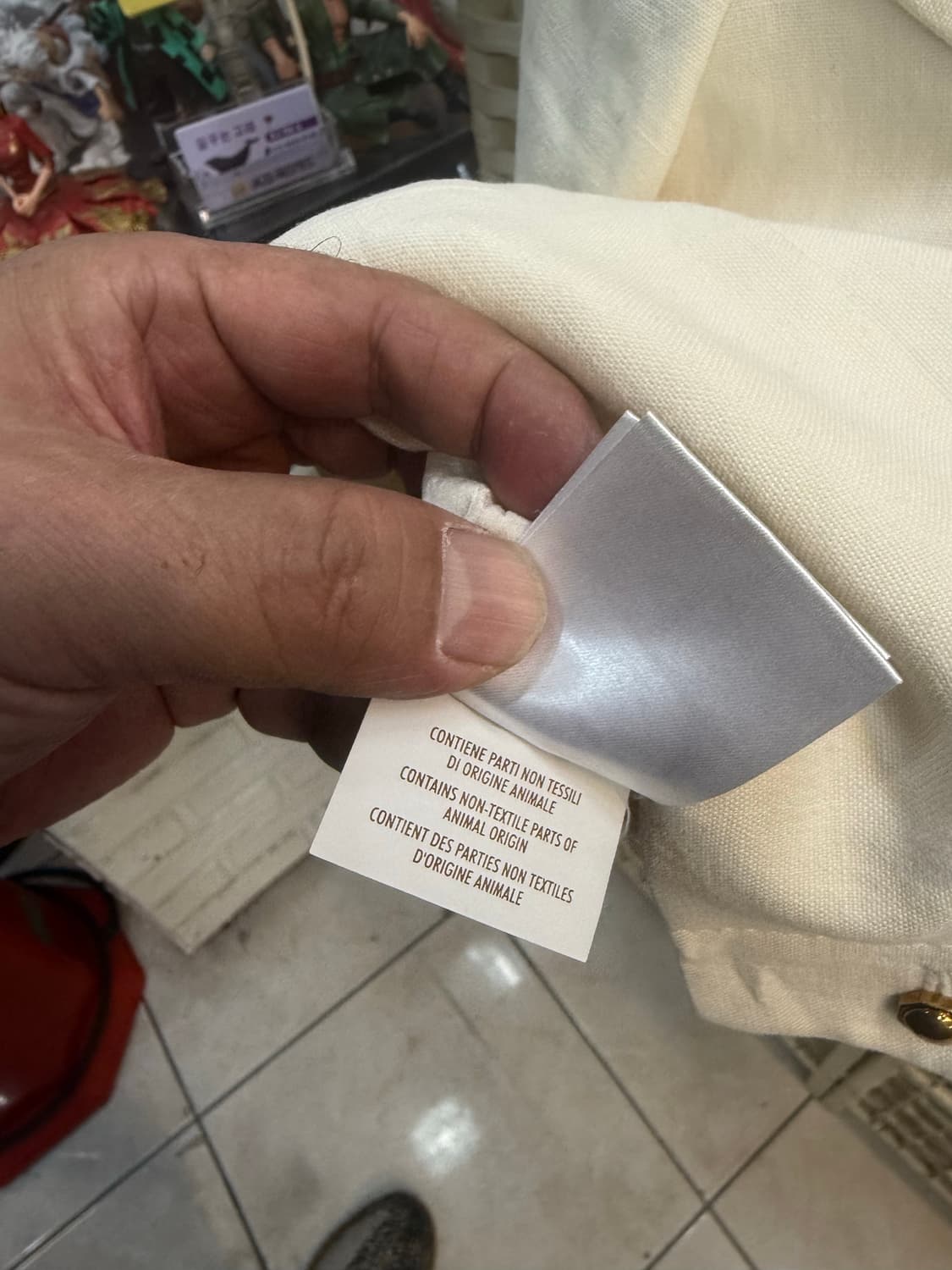 40/55-66 정품 구찌 린넨 자켓 팝니다 상품이미지9