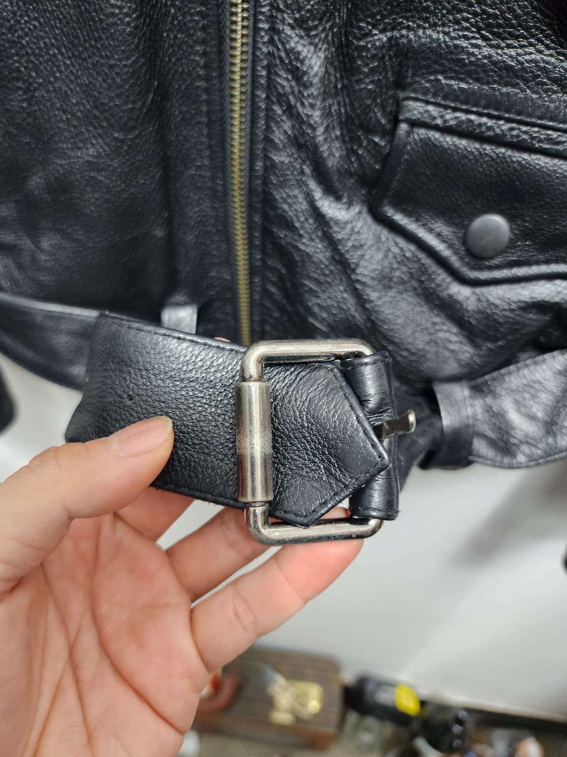 모디파이드 리얼레더 라이더자켓 상품이미지3