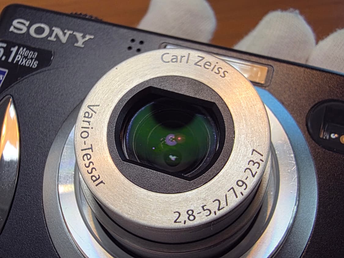 소니 사이버샷 DSC-W5 빈티지디카 상품이미지5