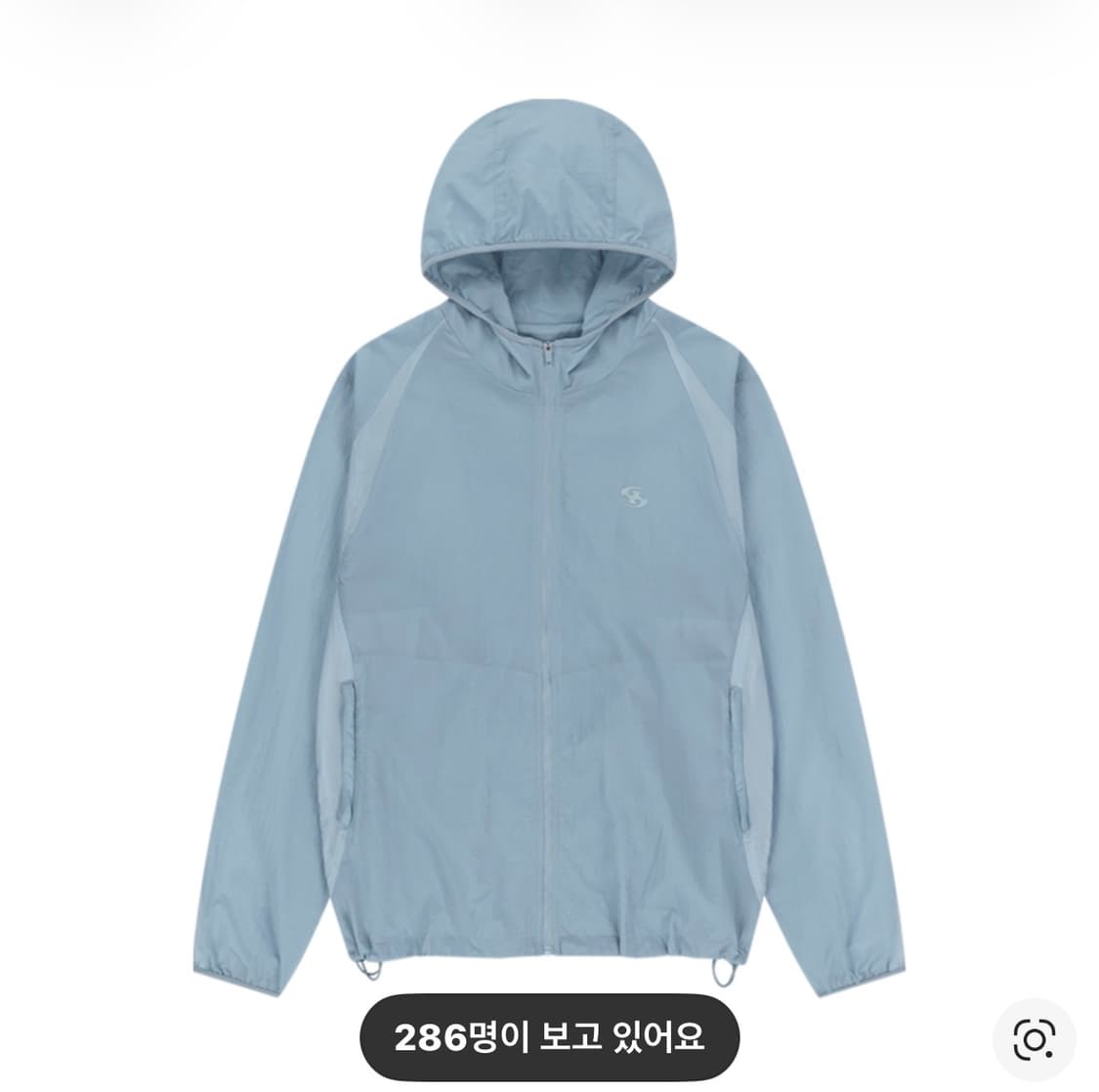 산산기어 패널드 자켓 스카이 블루 - 25SS 상품이미지1