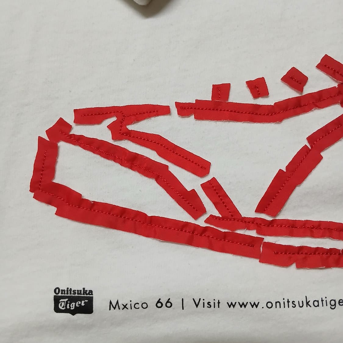 오니츠카타이거 onitsuka tiger 롱슬리브 긴팔티 오버핏 호랑이 상품이미지3