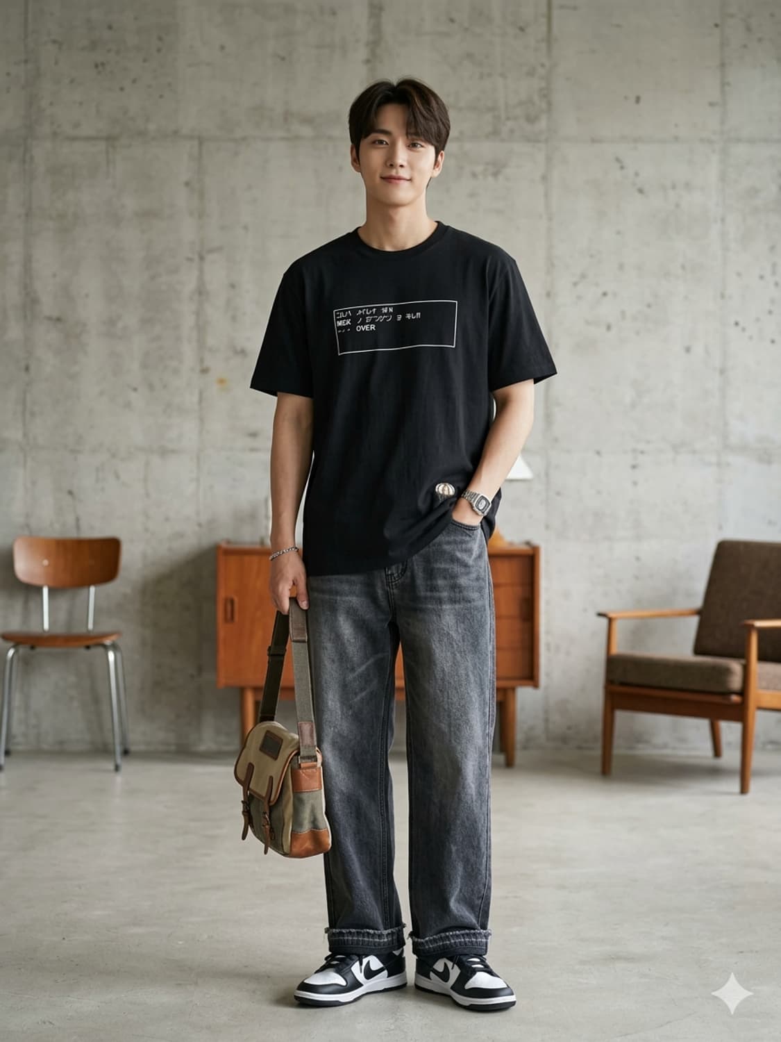 유니클로 UT 메탈기어솔리드 25주년 반팔 티셔츠 블랙 상품이미지1