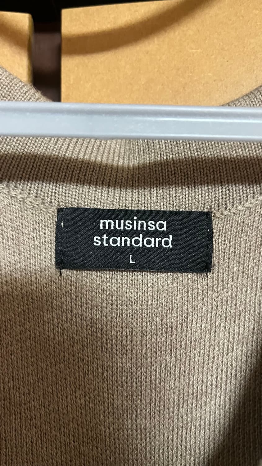 무신사 스탠다드 가디건 L 상품이미지2