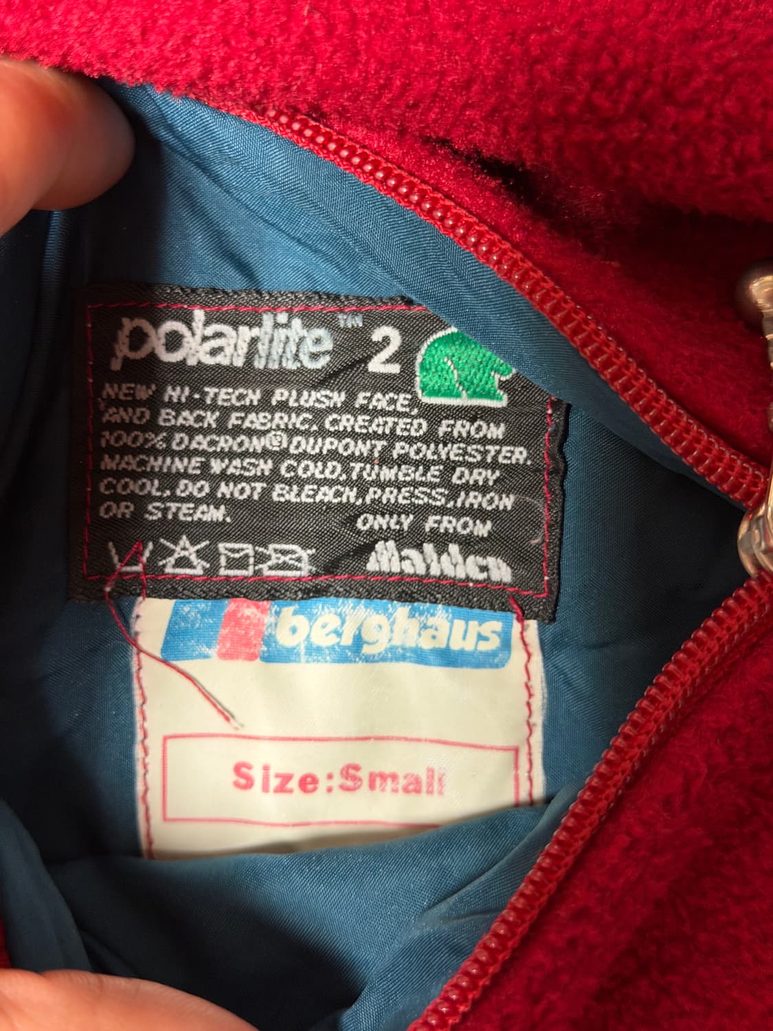 90‘s Berghaus reversible fleece jacket   상품이미지10