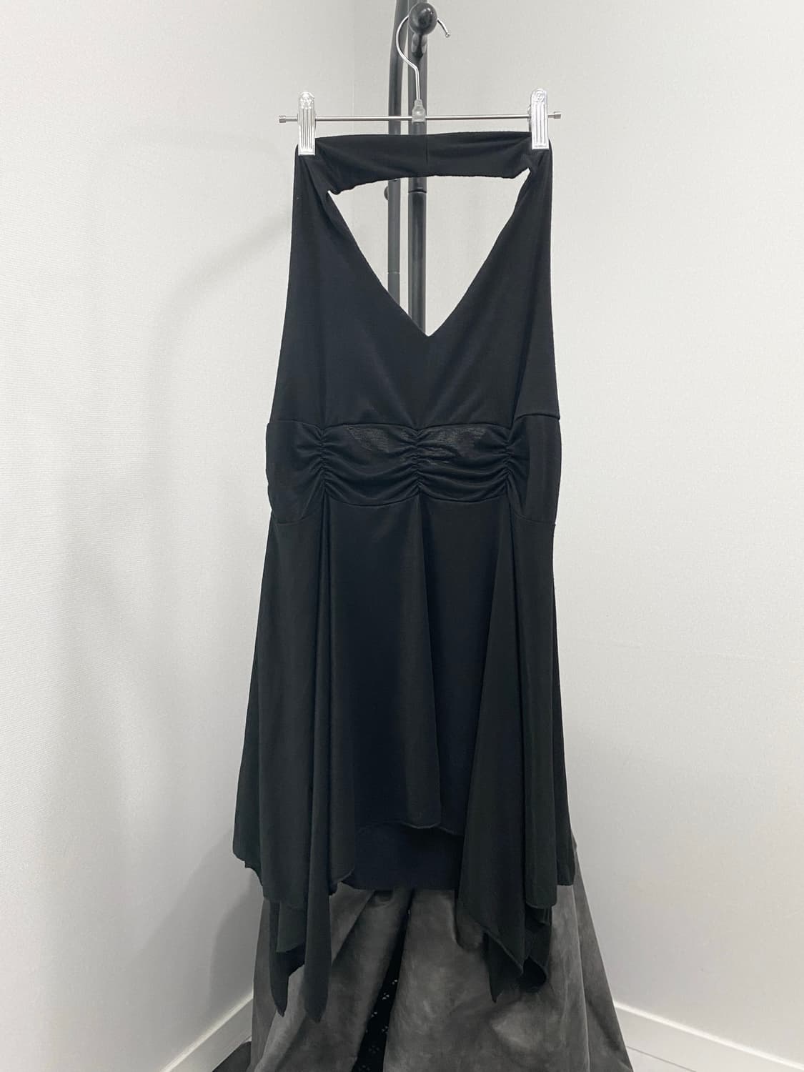 Layered Halterneck Handkerchief Dress 상품이미지4